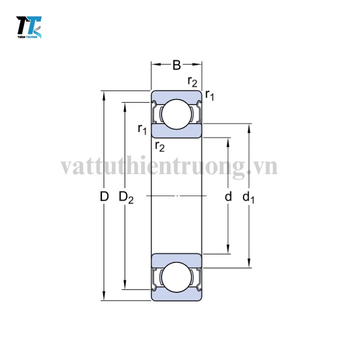 Vòng Bi 6300-2Z